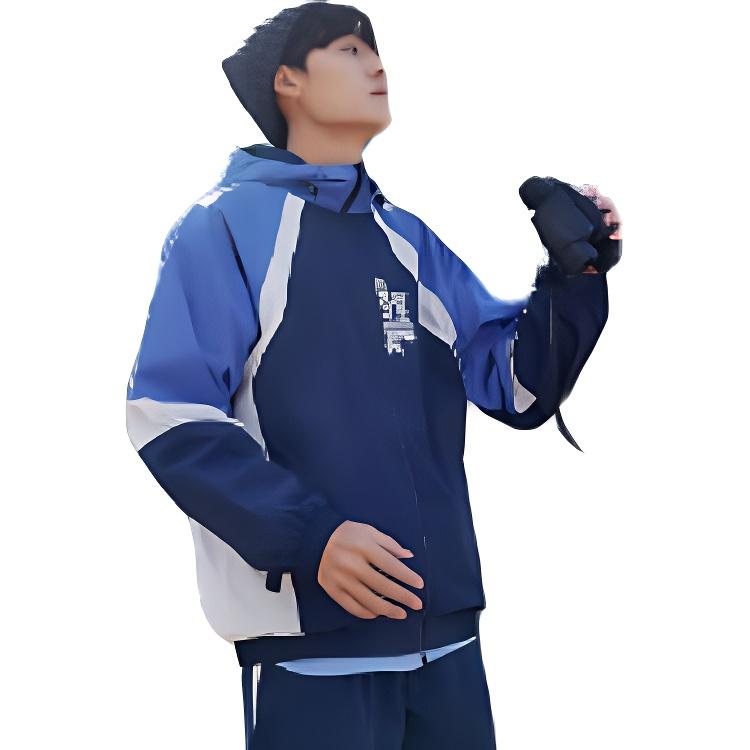 Anta Life Collection Jacket Unisex Gray Blue 952218641-2