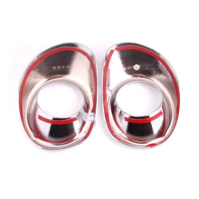 For Mitsubishi Outlander 2013 -2015 ABS Chrome Front Fog Light Fog Lamp Cover Trim Protector Decoration Car Accessories