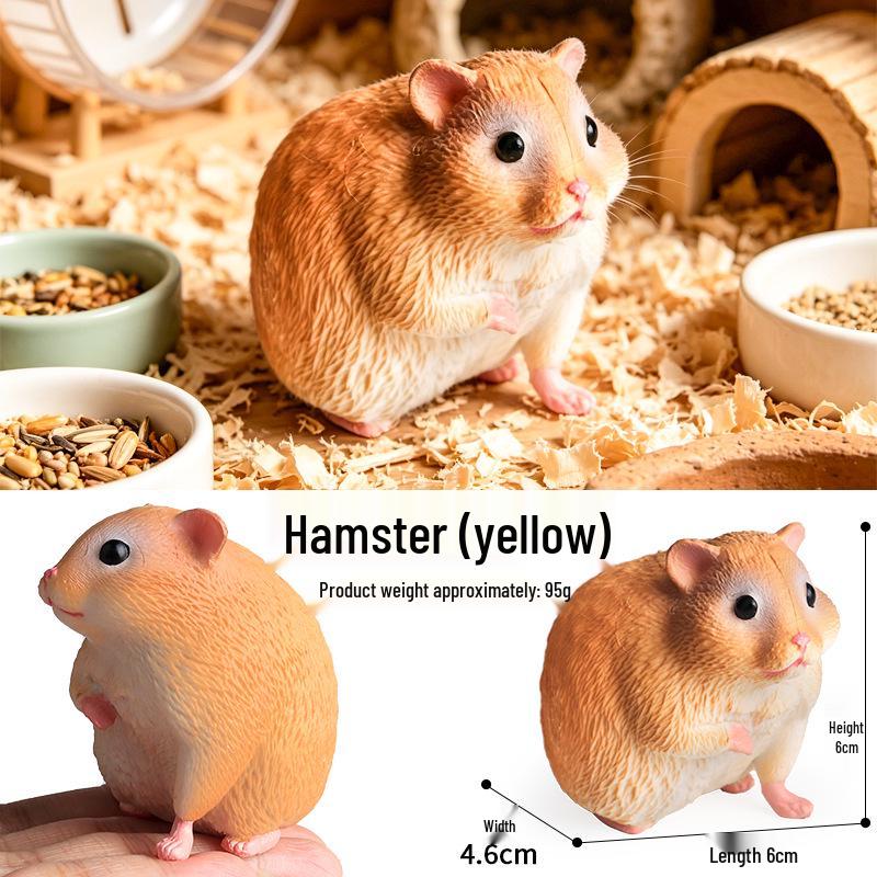 Realistic Christmas Elk Reindeer Ornament - Horse & Deer Antlers Animal Toy Gift