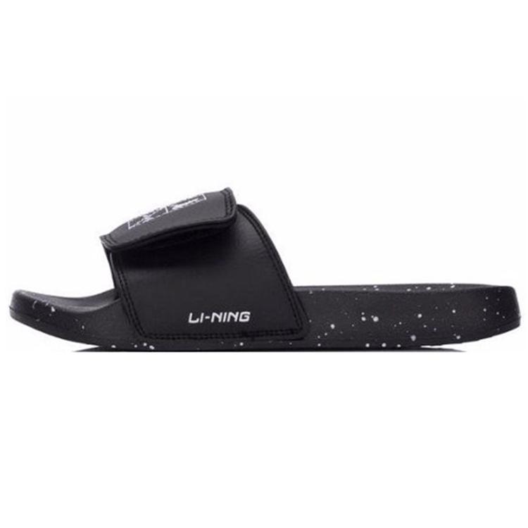 

Li Ning Hot Hook and loop Slide Slippers Women s Black AGAM014-2 35