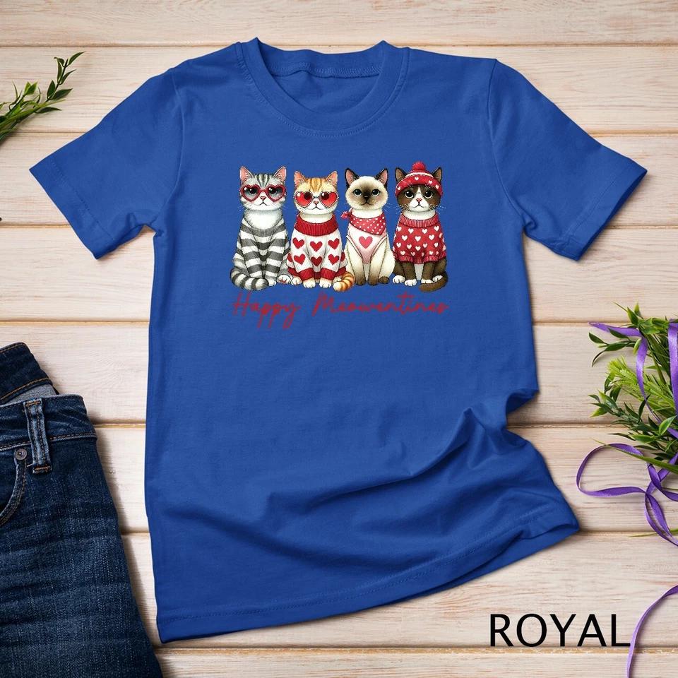 Purrfect Valentine s Day A Cat-tastic Design Funny T-Shirt Unisex T-shirt 9 2XL