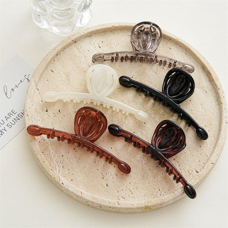 Vintage Kreuz Haar Clip Mode Große Haarspange Krabbe Haar Krallen Bad Clip Haarnadeln Für Frauen Mädchen Klaue Clip Haar zubehör Neue