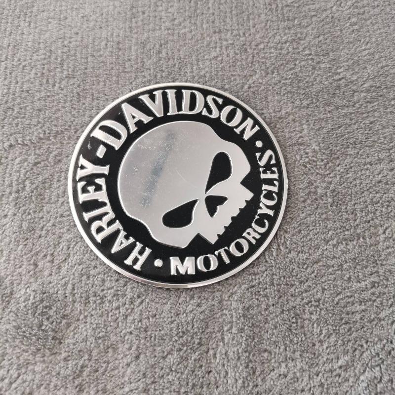 Suitable for Skull car logo modified metal body sticker rear sticker devil car sticker