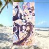 Nekopara Galgame Beach Towel Anime Cat Girl Microfiber Quick Dry Soft Skin Friendly Gym Sports Towel Stylish Beach Accessories