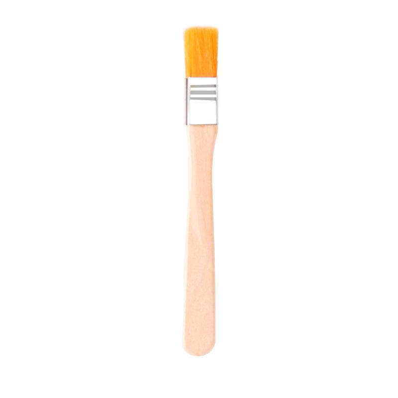 Children's Wooden Handle Nylon Bristle Brush No.1-12 for Oil Painting & BBQ