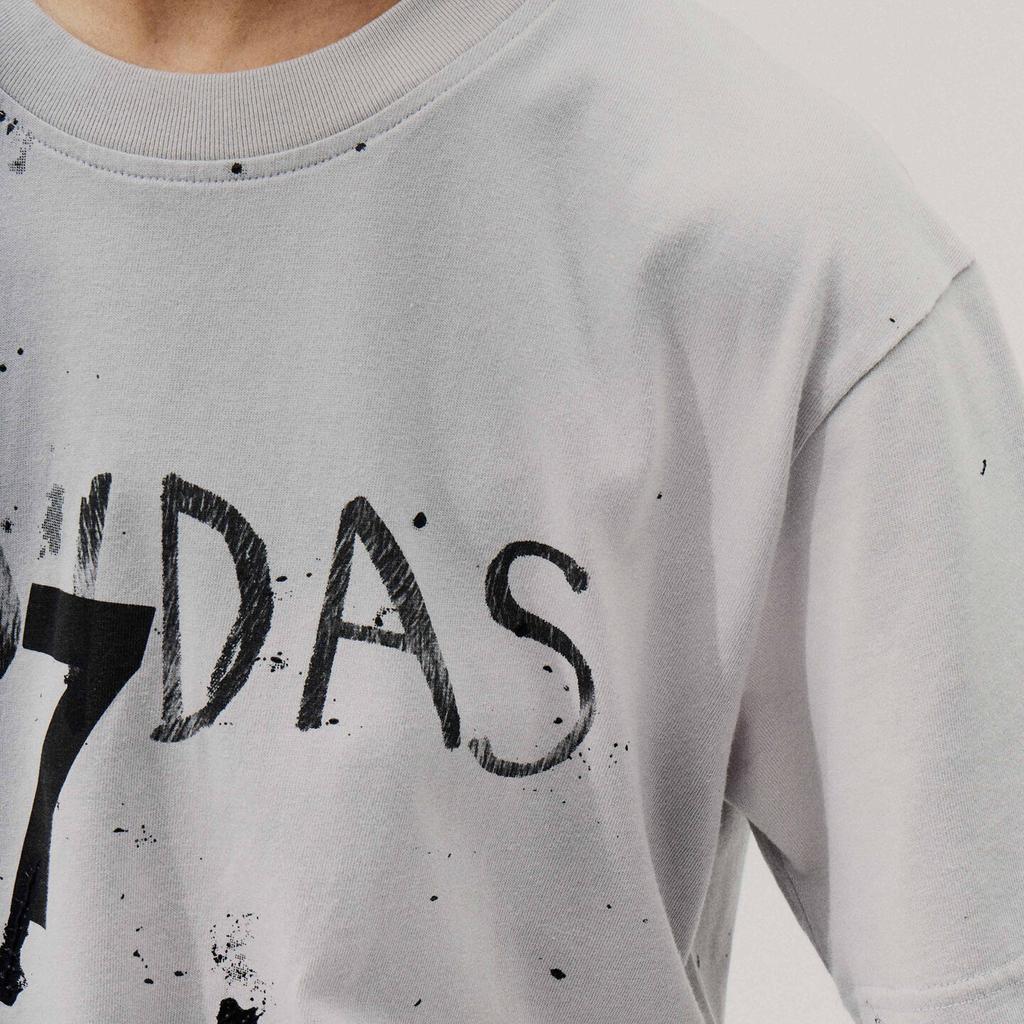Adidas x Song For The Mute 007 Splash Dots Print T-Shirt 'Grey Two'