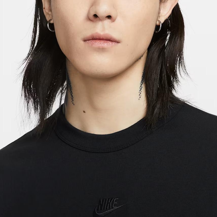 Nike Loose Comfortable Crew Neck Solid Color T-Shirt Men Tops IH1128-010
