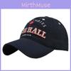 Rose Halls Embroidered Baseball Cap Adjustable Cotton Casual Style