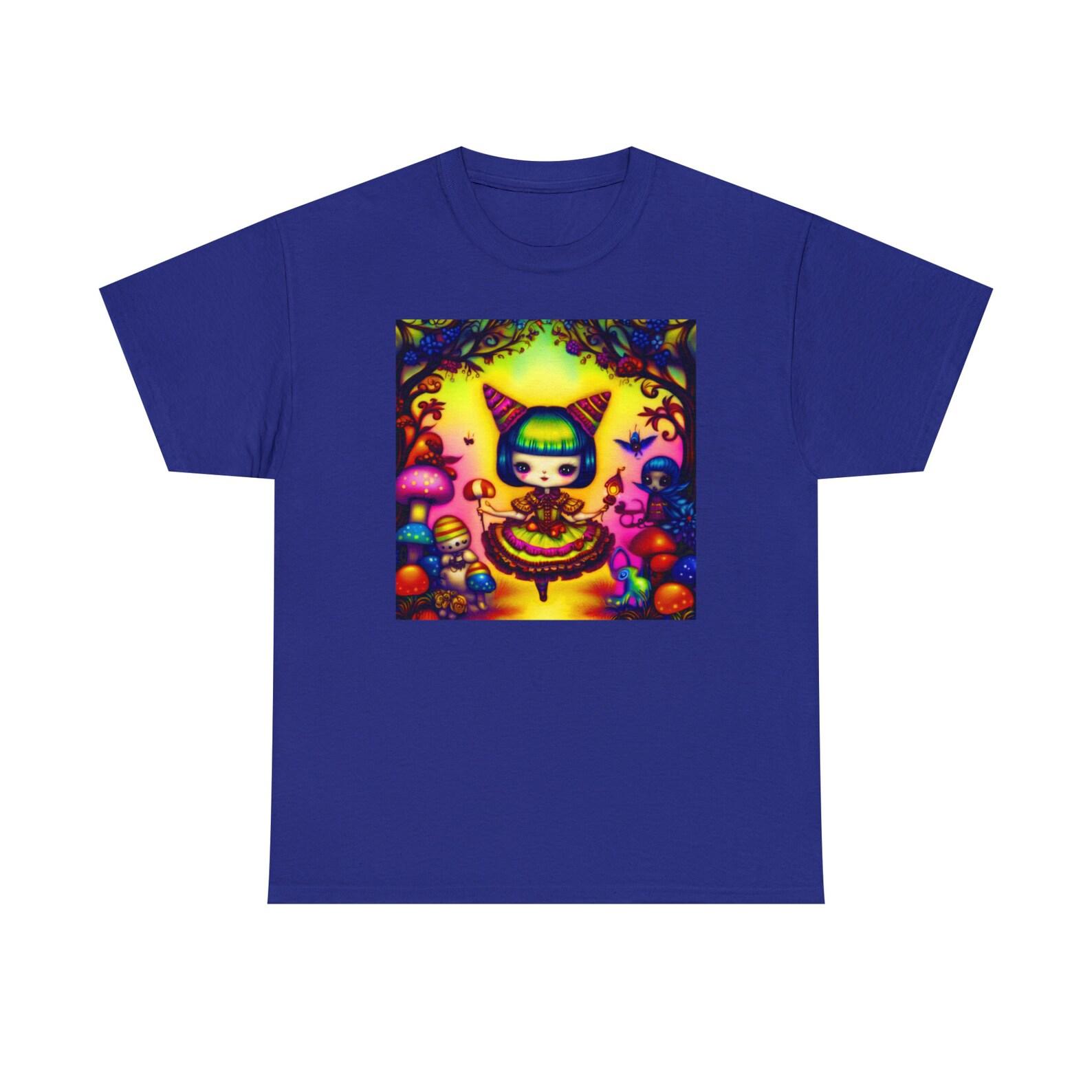 Mushroom Girl Halloween Tee 100
