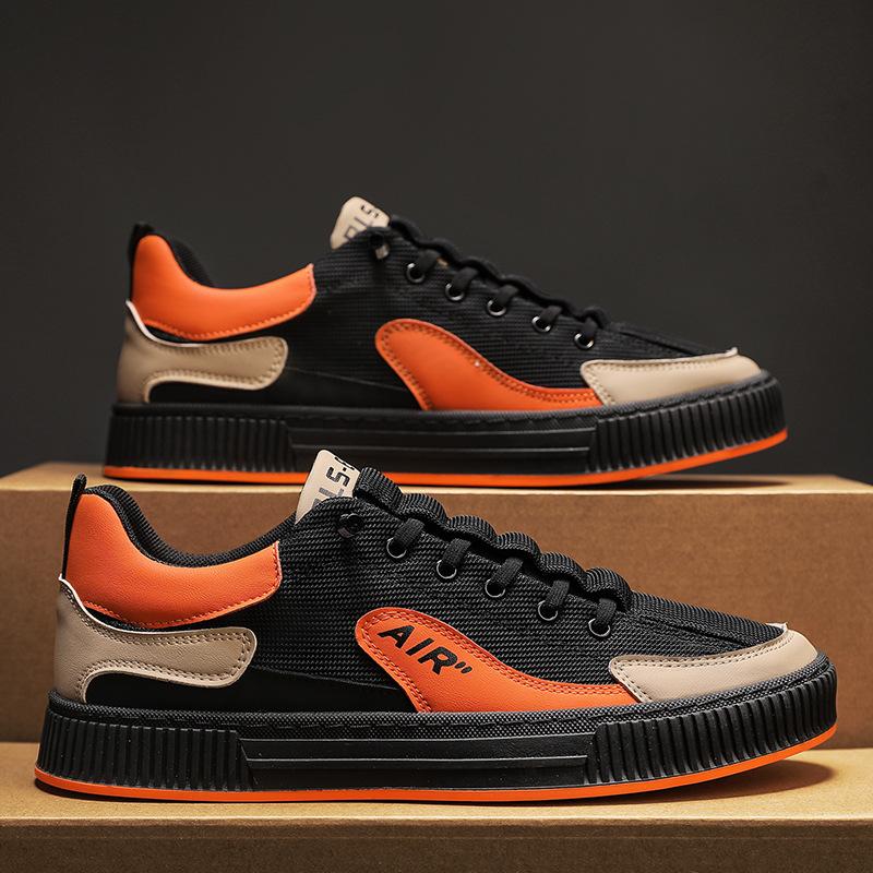 

Summer canvas shoes men s 2025 new trendy versatile breathable casual sports board shoes one pedal cloth shoes trendy shoes 39