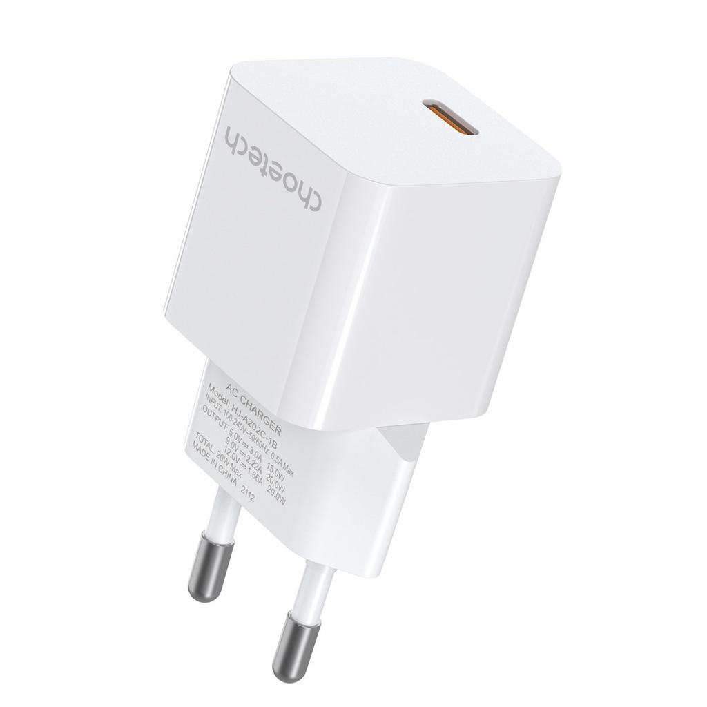 20W USB Type C Wall Charger White