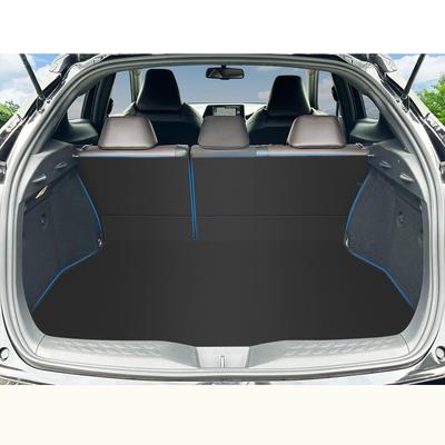 YORKNEIC Bagagerumsmåtte til Toyota og Bagsæderyg Bagagerum Syntetisk Læder Laste Type A C-HR (H28 senere), Køretøjsspecifikt Cover, Måtte, Måtte, Måtte,