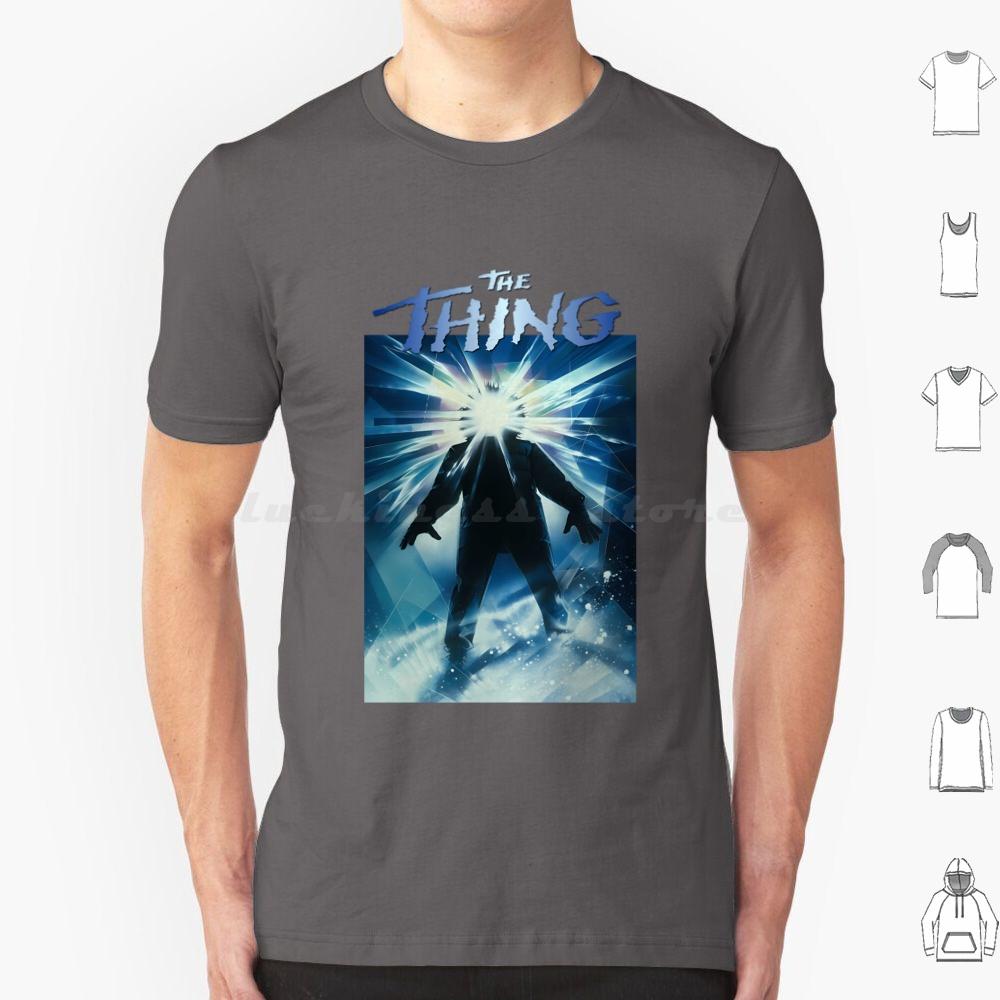 The Thing 1982 T Shirt Cotton Men Women DIY Print 1982 The Thing Horror John Carpenter The Thing 1982 Movie Monster Horror