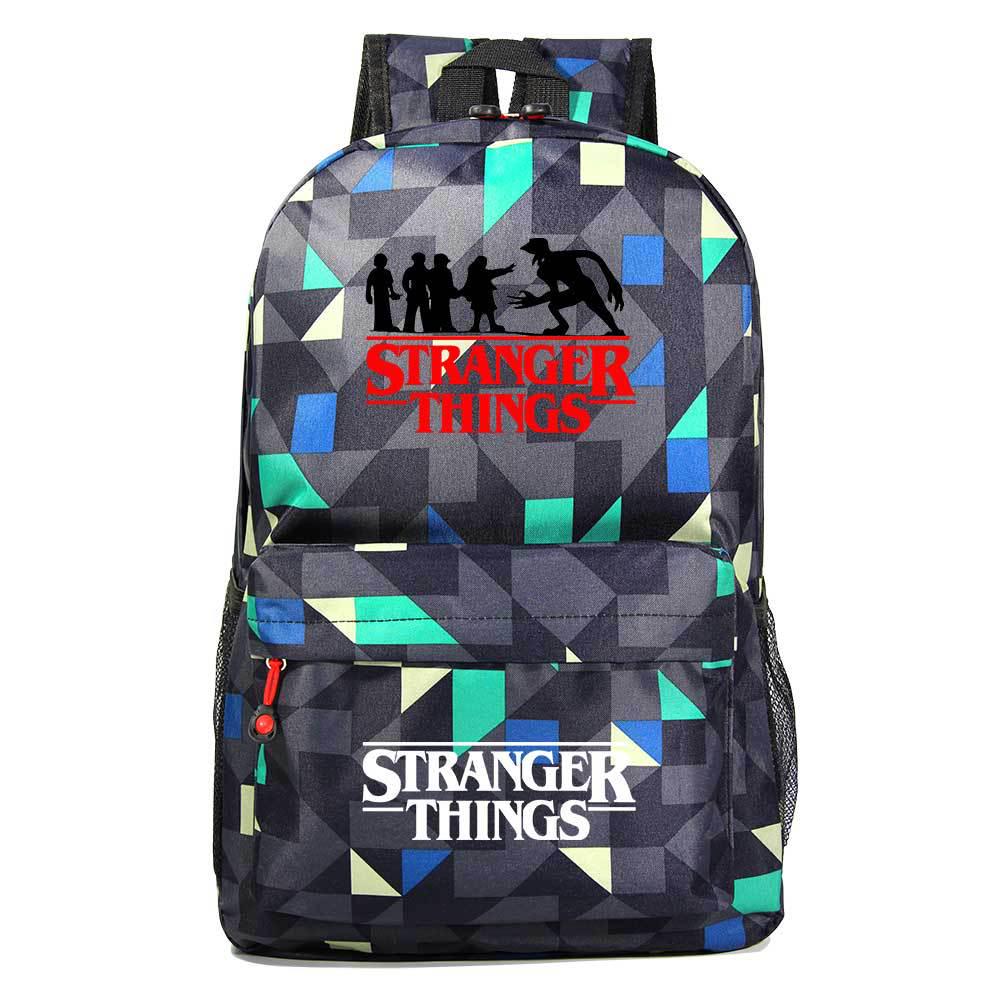 Stranger Things Student Backpack, Men's and Women's Casual Backpack CLE