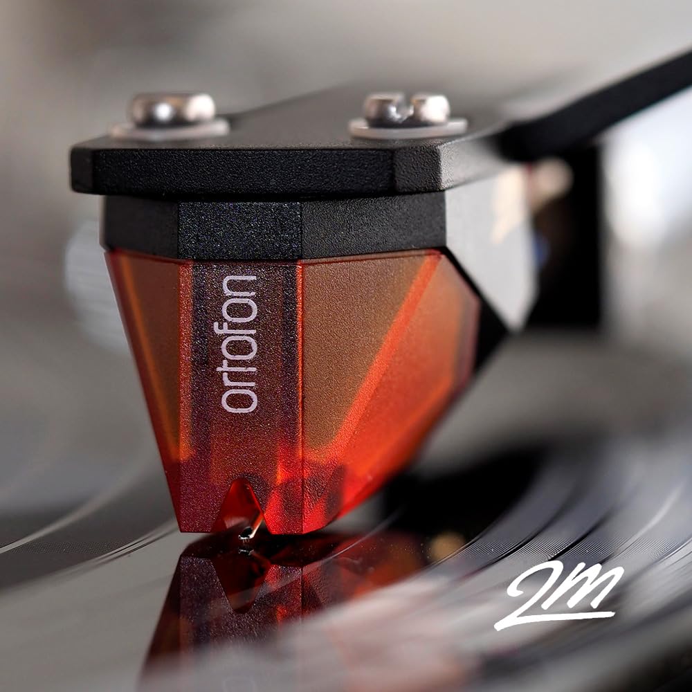 Ortofon 2M Bronze Premounted MM Headshell Solid Fineline For Listening Only Cartridge, Stereo, SH-4Black Installed, Stylus,