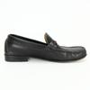 Used Salvatore Ferragamo loafers bit 8EE leather black 10.2"