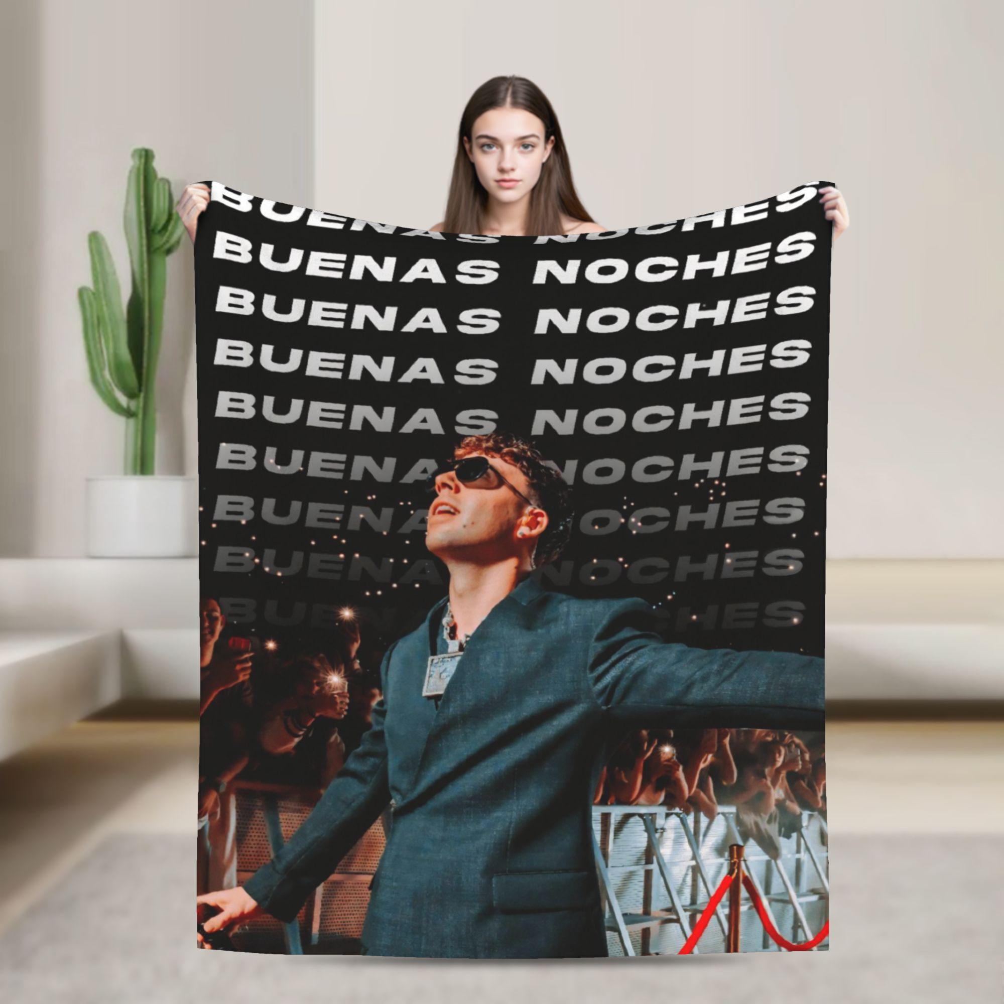 Super Soft Blanket Decorative Rapper Quevedo Music Throw Blanket Flannel Bedspread For Bedroom Funny Sofa Bed Cover 75x90cm