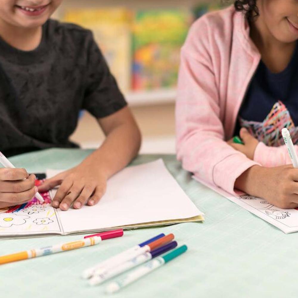 Markery cienkie flamastry kolorowe dla dzieci Markers Crayola 10 kolorów