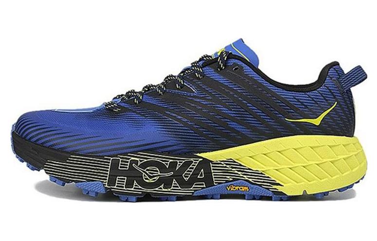 HOKA ONE ONE Speedgoat 4  Синий Желтый  1106528-BIEP 41