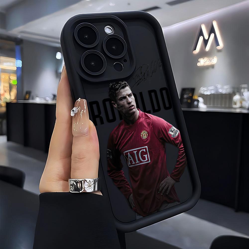 

Famous football players C-CR7 Phone Case for iPhone 17 16e 16 15 14 13 12 11 Air Pro Max Mini XR XS X Plus Soft TPU Back Cover iPhone 13