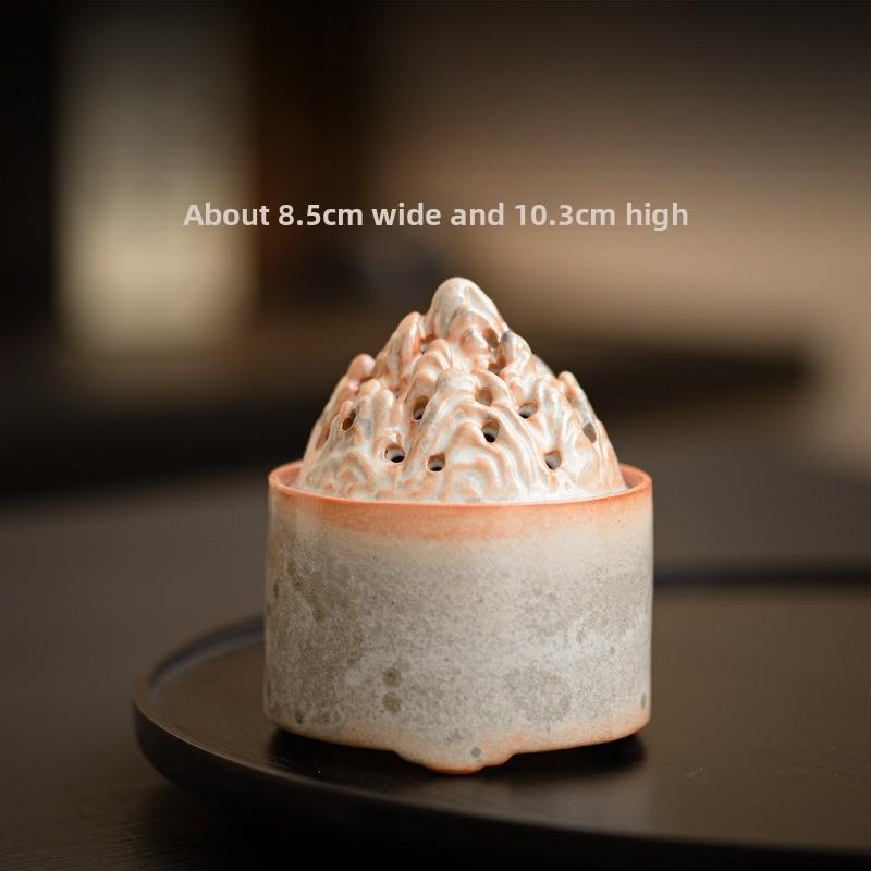 

Вертикальная мини-подставка для благовоний с полым узором, портативная, настольное украшение, домашняя ароматерапия, подставка для благовоний