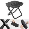 Mini Folding Stool with Carry Bag Portable Lightweight Heavy Duty Waterproof Outdoor Camping Backpacking Beach Picnic Fishing Collapsible Chair Seat