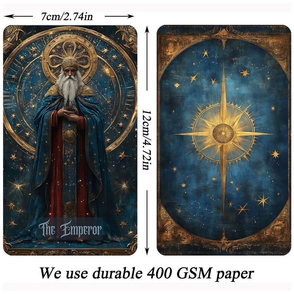 Tarot Card Deck With Blue Dream Theme For Entertainment And Skill Building