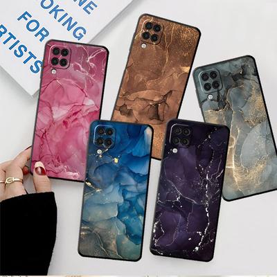 Pouzdro se vzorem mramoru pro Samsung Galaxy A52 A12 A53 A32 4G A13 A51 A21s A71 A22 A33 A72 A31 A03s Kryt telefonu