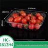 Rectangular Disposable Transparent Plastic Fruit Box