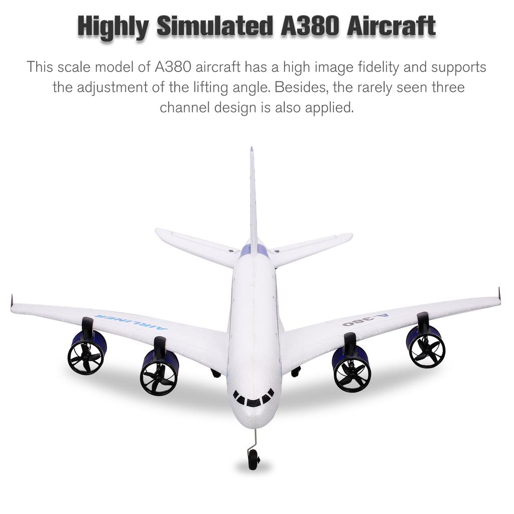 RC  plane 2.4G Three Channel 360 Degree Roll Remote Control Flying  craft for Beginner