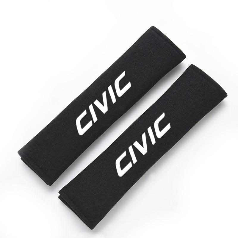 

Carbon fiber Car Seat Belt Pads Seat Shoulder Strap Pad Cover for Honda civic 8th 10th gen 2017 2018 2019 2016