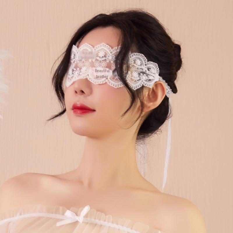 Nightclub Queen Sexy Lingerie Set with Lace Eye Mask