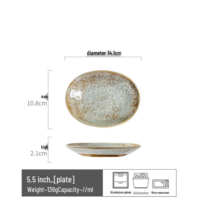 

OLOEY 5.5-inch Ceramic Dipping Plates, Set of 2