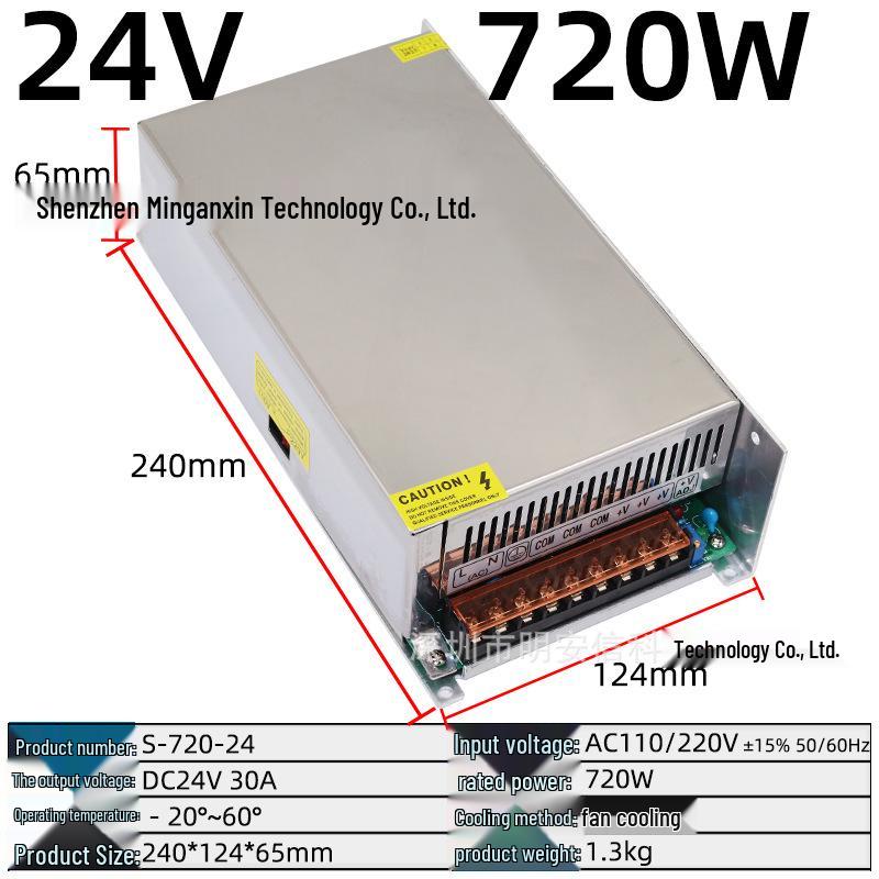 220V to Multi-Voltage Switching Power Supply for LED Strips and Monitors (5V, 12V, 24V, 36V, 48V; 5A-30A)