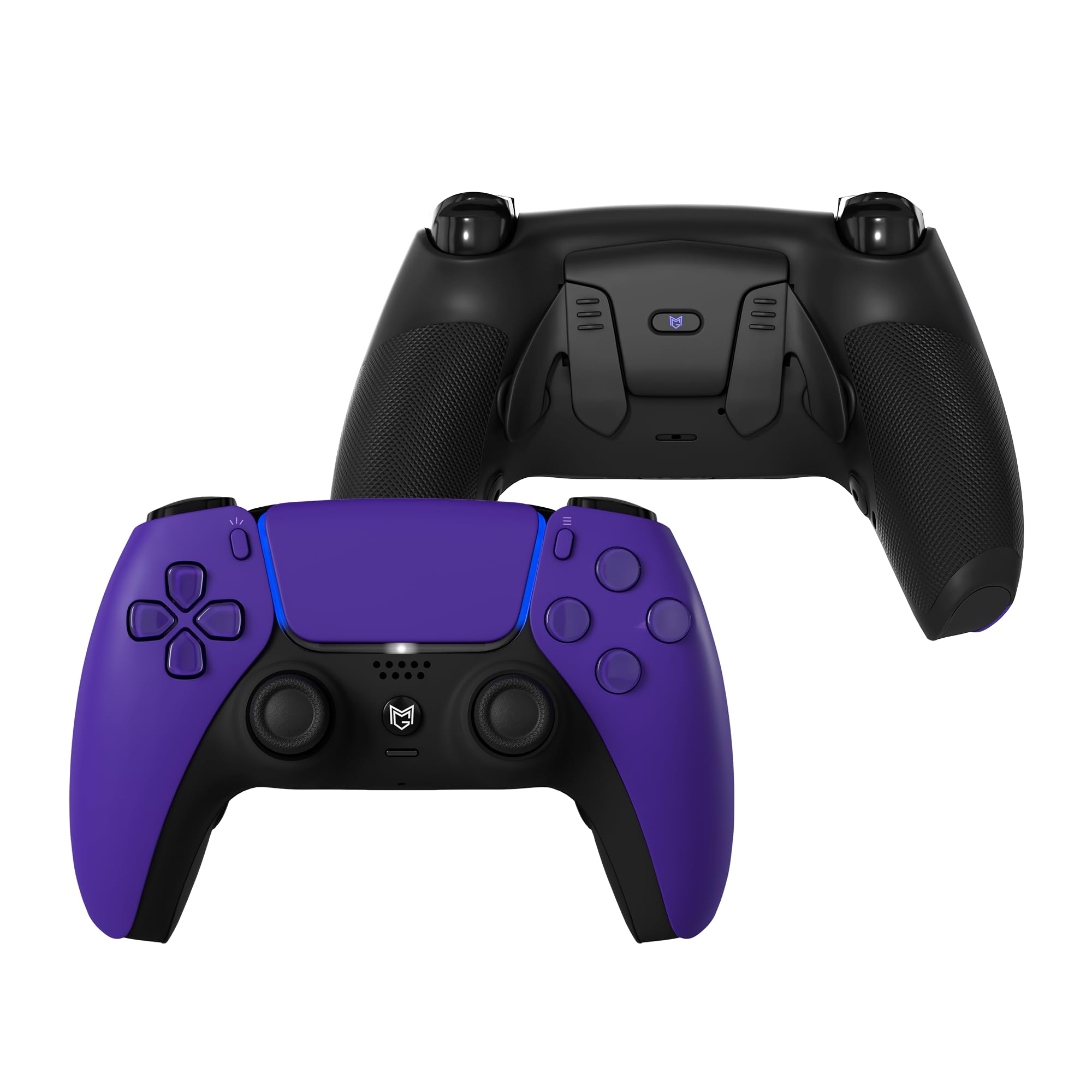 

Спеціальний контролер FusionX для PS5, сумісний контролер, сумісний з комп’ютером, FPS-контролер, тип кнопки, тип лопатки, клацання, тригер, бампер, перепризначення профілю фіолетовий