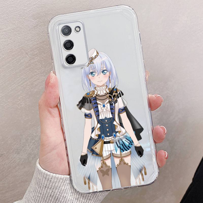 Yashio Rui BanG Dream Phone Case For Xiaomi Mi 11 Ultra Lite 10 Redmi Note 9 8 7 9a K30S K40 Pro Transparent Coque