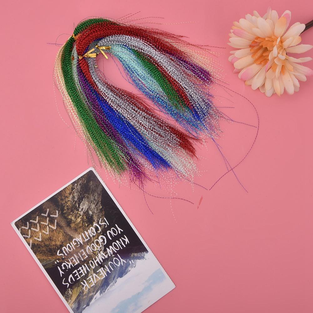 1000PCS PET Crystal Flash Fly Tying Material Holographic Fishing Lure Tying Making Jig Hook BaitsFly Fishing Tying