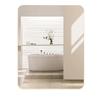Self-Adhesive Wall-Mounted Bathroom Mirror for Makeup