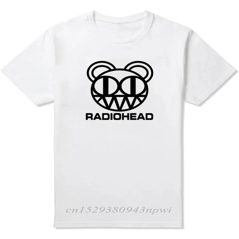 ZX TEE Radiohead T Shirt Men Vintage Classic Tees North America Tour Rock Boy Women's TShirt Camisetas Hombre Hip Hop Street Casual Top