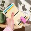 Chic Pu Leather Wallet With Cartoon Dachshund Embroidery, Coin Pouch, Ins-Style Card Bag, Small Money Pouch, Ideal Gift