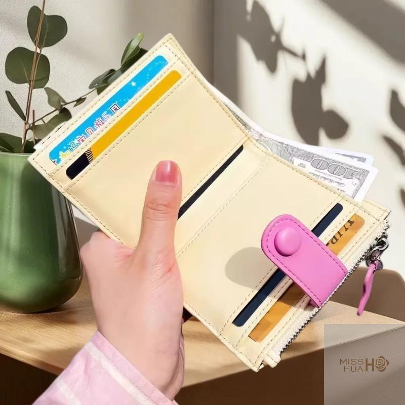 Chic Pu Leather Wallet With Cartoon Dachshund Embroidery, Coin Pouch, Ins-Style Card Bag, Small Money Pouch, Ideal Gift