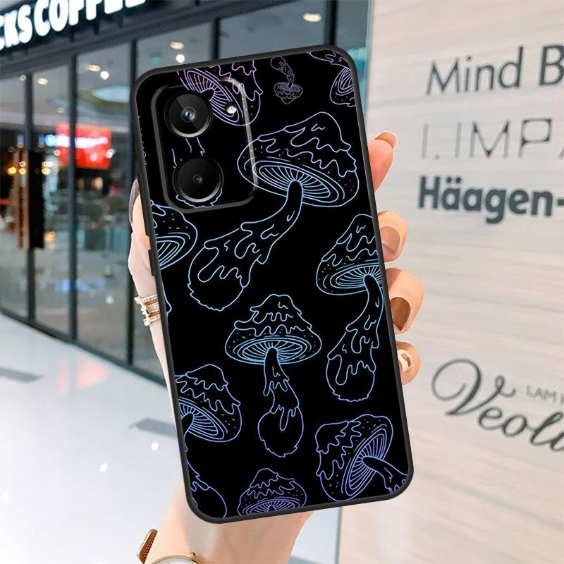 Skull Gothic Creepy Pastel Goth Case For Realme 14 13 10 11 12 Pro Plus GT7 Pro GT6 C55 C51 C53 C35 C33 C61 C65 C67 C71 C75