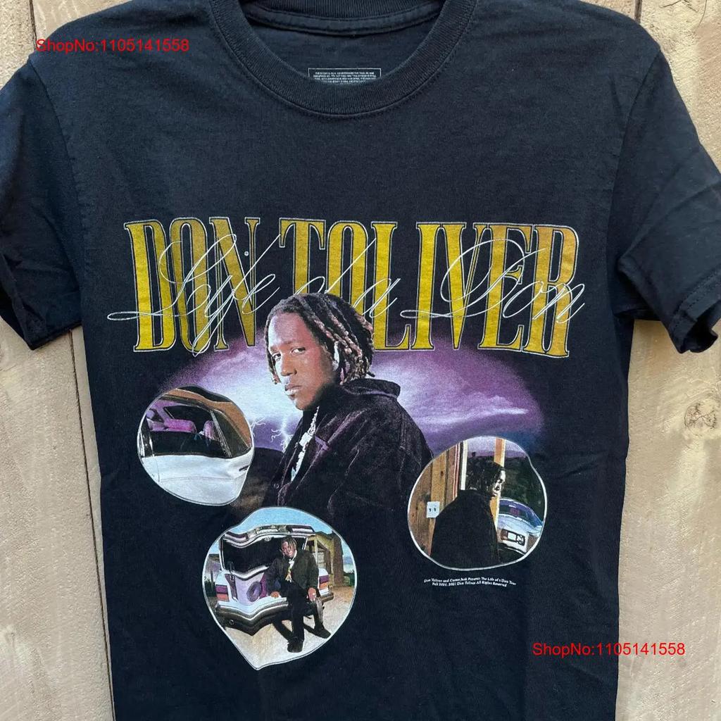 Don Toliver Life Of A 2021 Tour S Black T Shirt Unisexs Sz S Vintage Casual Unisex Top For Everyday Wear Graphic Stylish