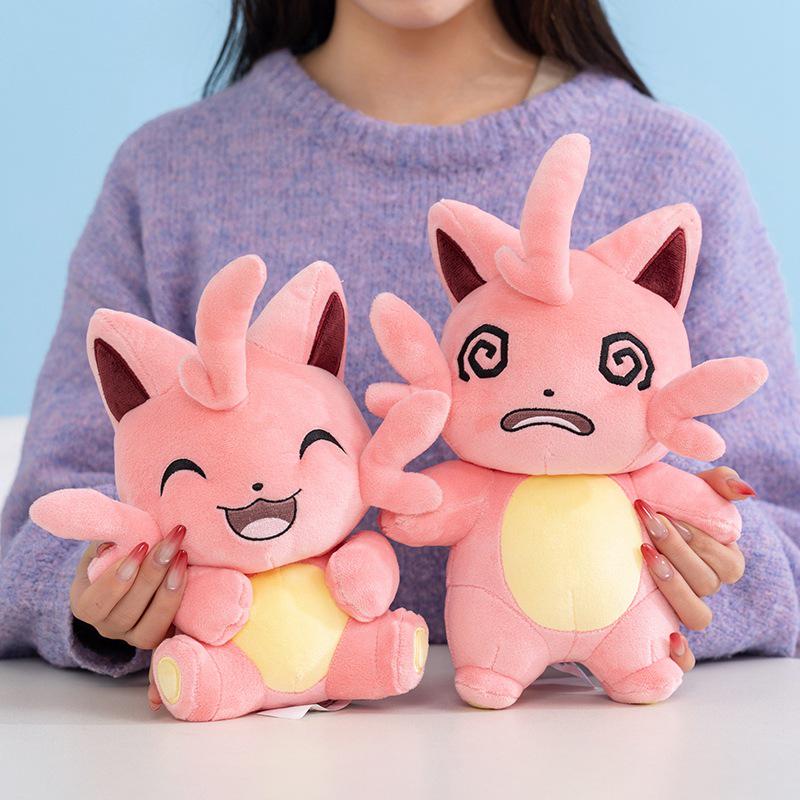 Mengshi Qi Mischief Cat Plush Toy - Anime Sad Elf Cat Doll for Kids and Girls