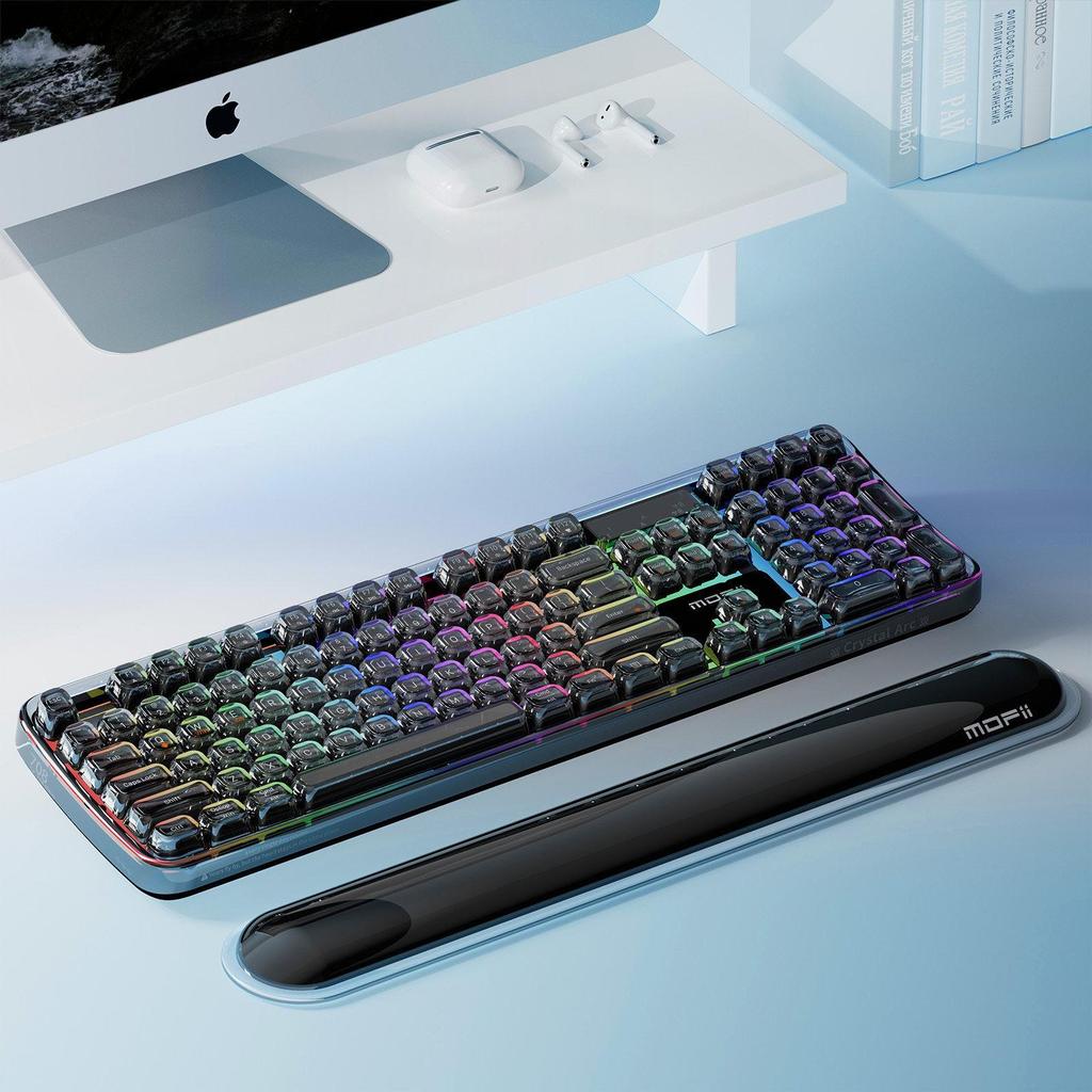 Crystal Arc RGB SK-708CDM Wireless Bluetooth Tri-Mode Keyboard