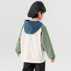 Duoduojia Boys' Color-Blocked Hooded Softshell Jacket