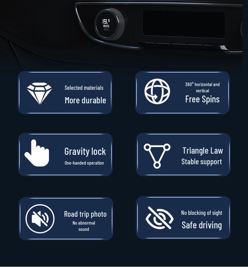 Universal Gravity Car Phone Holder Air Vent Mount