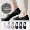 Boat Shoe Men's Anti-slip Non-slip Socks, Thin Style, Ice Silk, Shallow Toe, Invisible, No Seam, Low Heel, Pure Cotton Sole