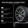 Car Tire Cleaner Spray Cleaning And Stain Removal Spray Descaling And Refresh New Tire Cleaner Clean Your Entire Wheel,120ML