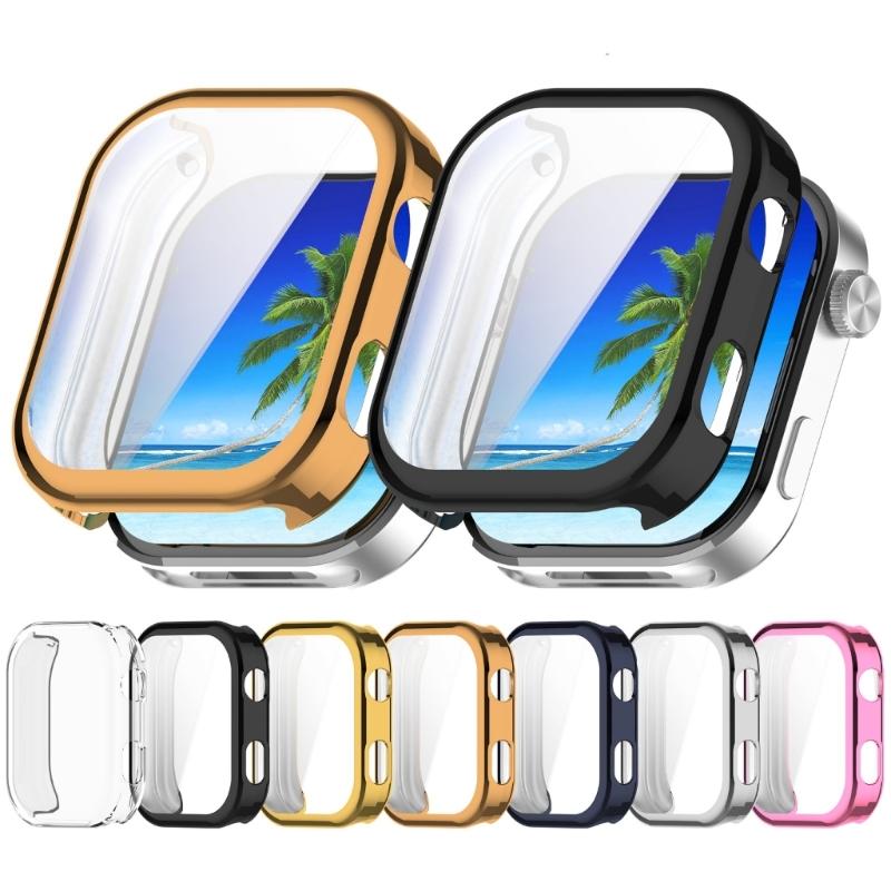 Screen Protectors Case For Watch 6 Full Coverage TPU Bumper for Smartwatch Protective Cover Case